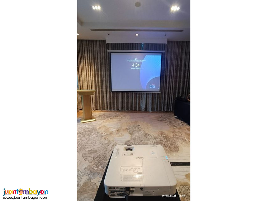 6.5K Ansi Lumens Projector for Rental