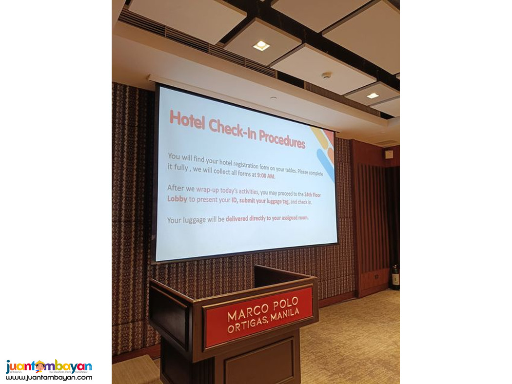 For Rental Events Projector Equipments