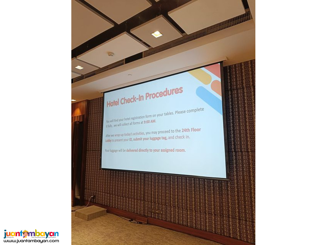 For Rental Events Projector Equipments