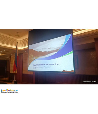 Projector and LED TV Monitor for Rental