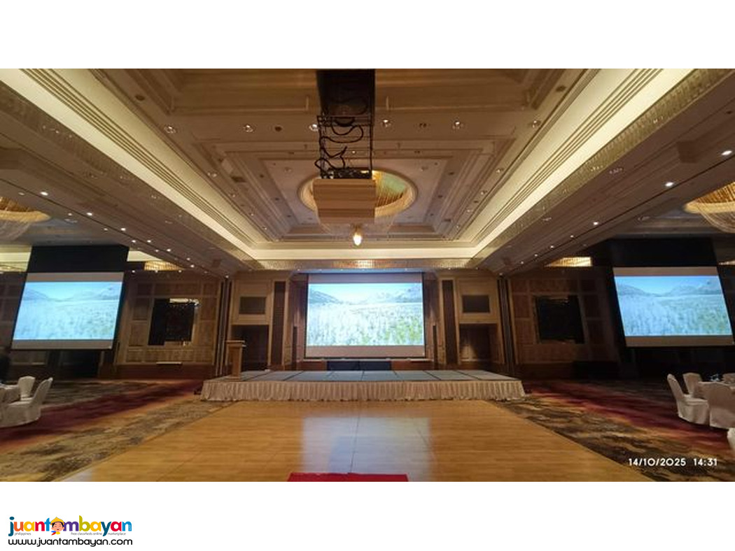 Projector and LED TV Monitor for Rental