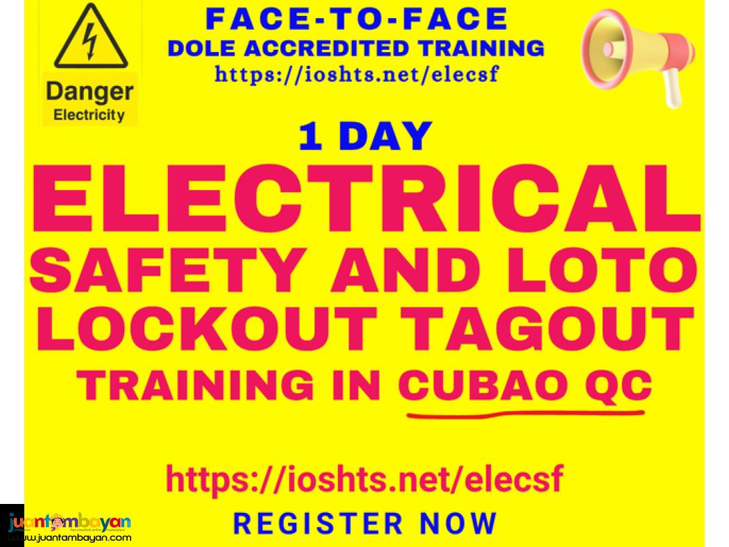Electrical Safety Training LOTO Training Lock Out Tag Out Face to Face