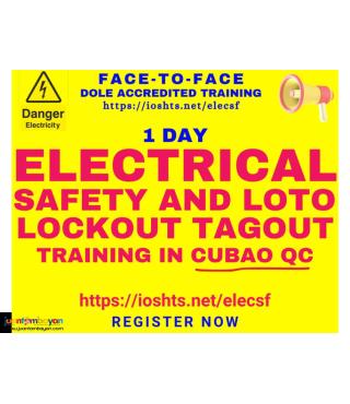 Electrical Safety Training LOTO Training Lock Out Tag Out Face to Face