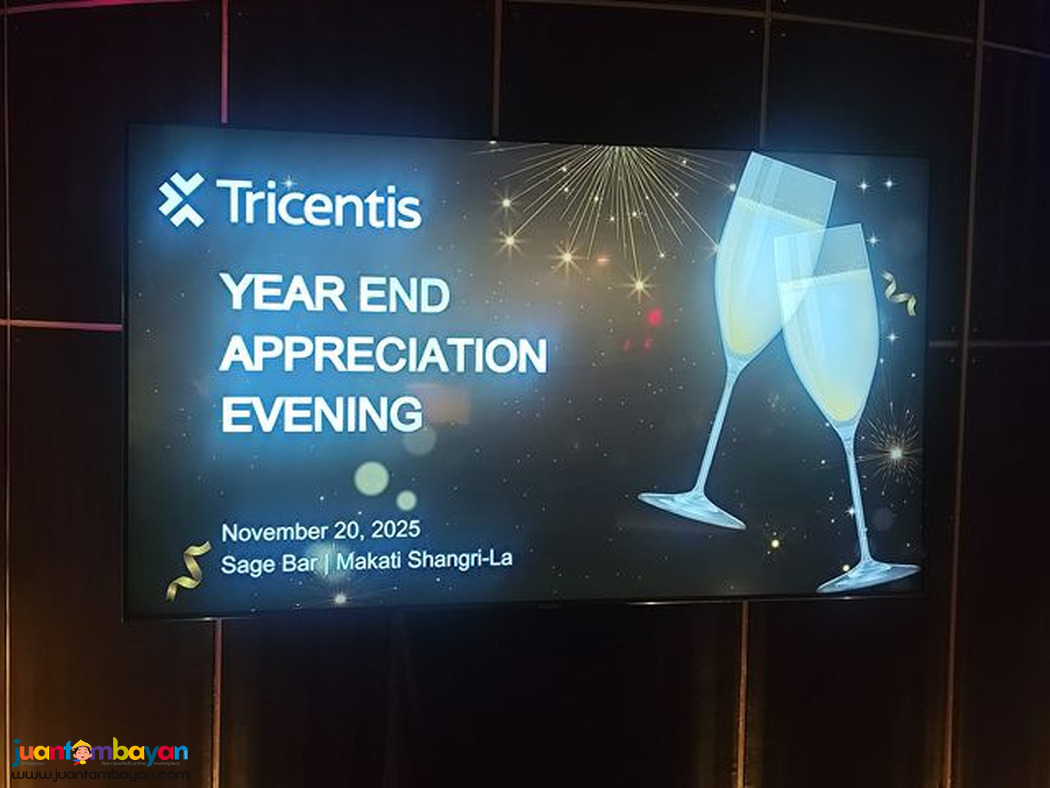 LED TV Monitor for Rental Events