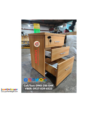 WOODEN MOBILE PEDESTAL CABINET