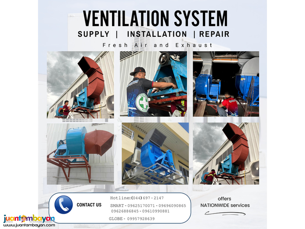 VENTILATION SYSTEM //// Supply and Installation