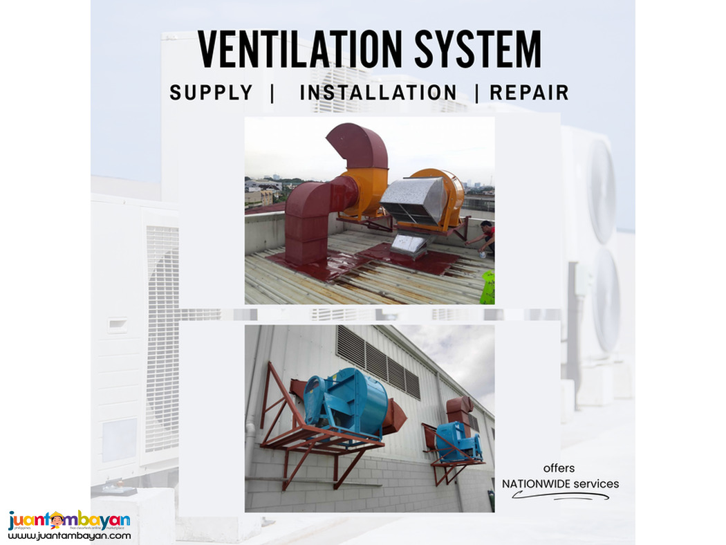 VENTILATION SYSTEM //// Supply and Installation