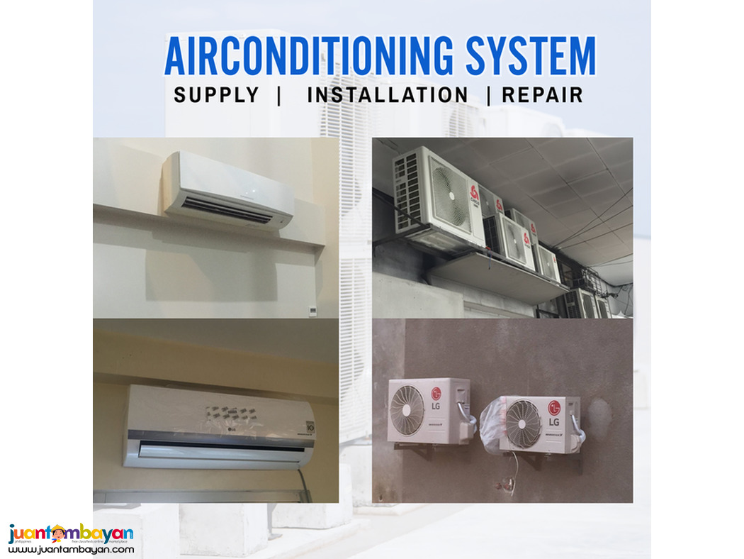 AIRCONDITIONING SYSTEM ++++ sUPPLY AND iNSTALLATION //