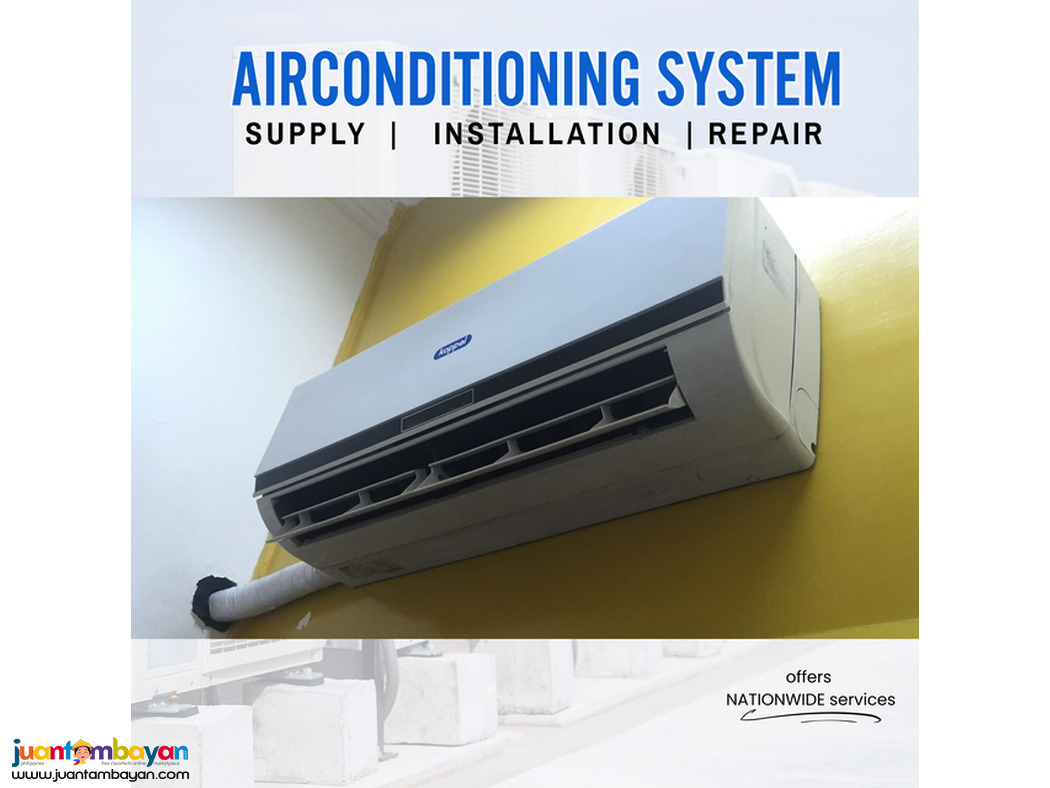 AIRCONDITIONING SYSTEM ++++ sUPPLY AND iNSTALLATION //