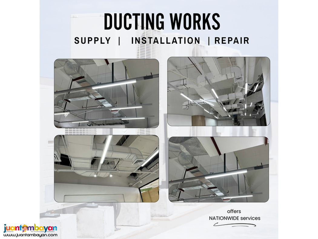 DUCTING WORKS SUPPLY AND INSTALLATION ///////