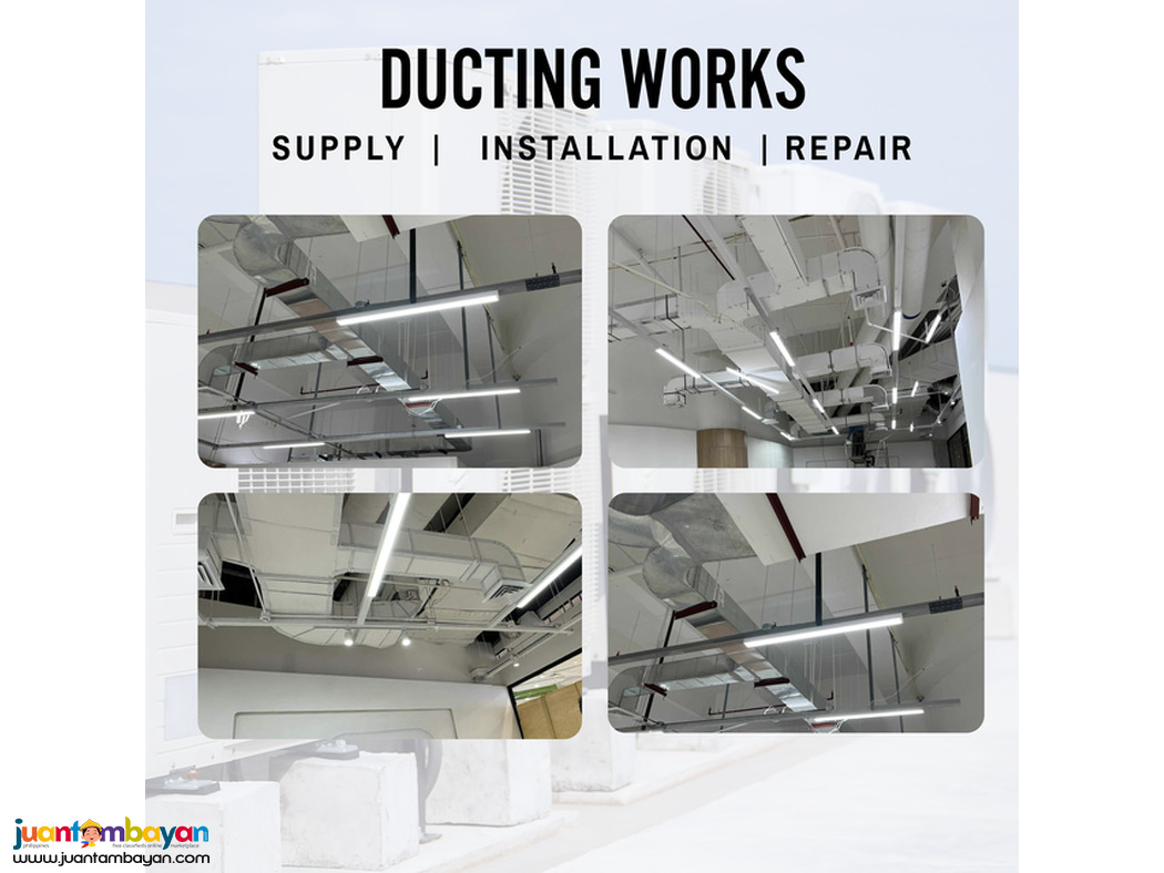 DUCTING WORKS SUPPLY AND INSTALLATION ///////