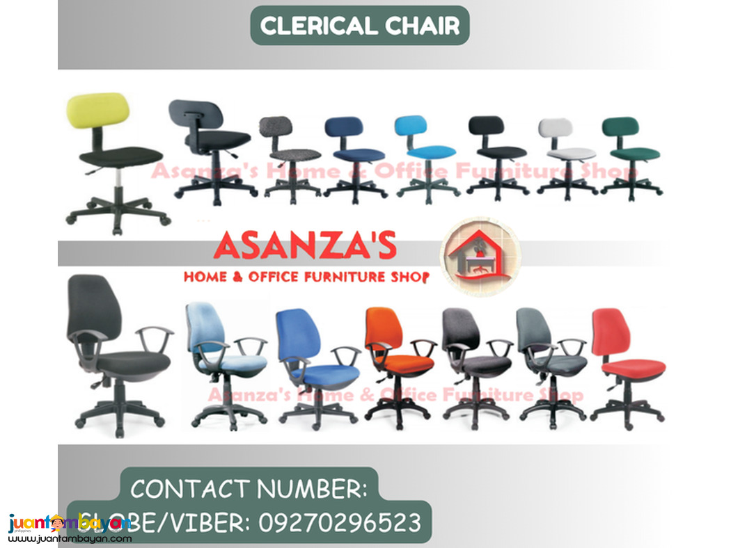 FABRIC CHAIR | OFFICE CLERICAL CHAIR 