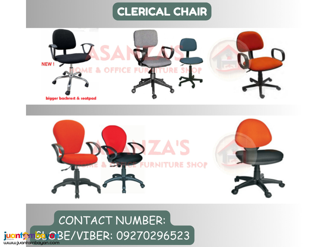 FABRIC CHAIR | OFFICE CLERICAL CHAIR 