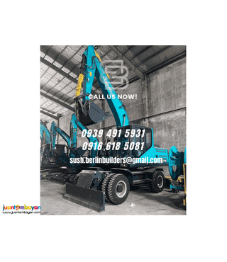 brand new excavator wheel type sunward swe150w for sale