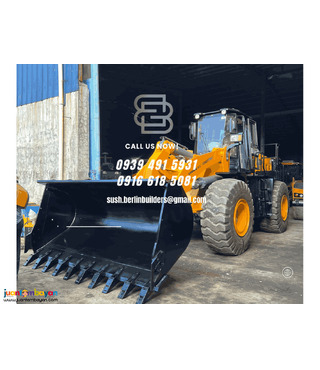 wheel loader 3 cubic lonking cdm856 brand new for sale