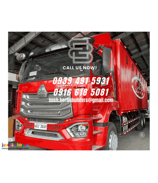 10 wheeler closed van 32ft brand new sinotruk howo 