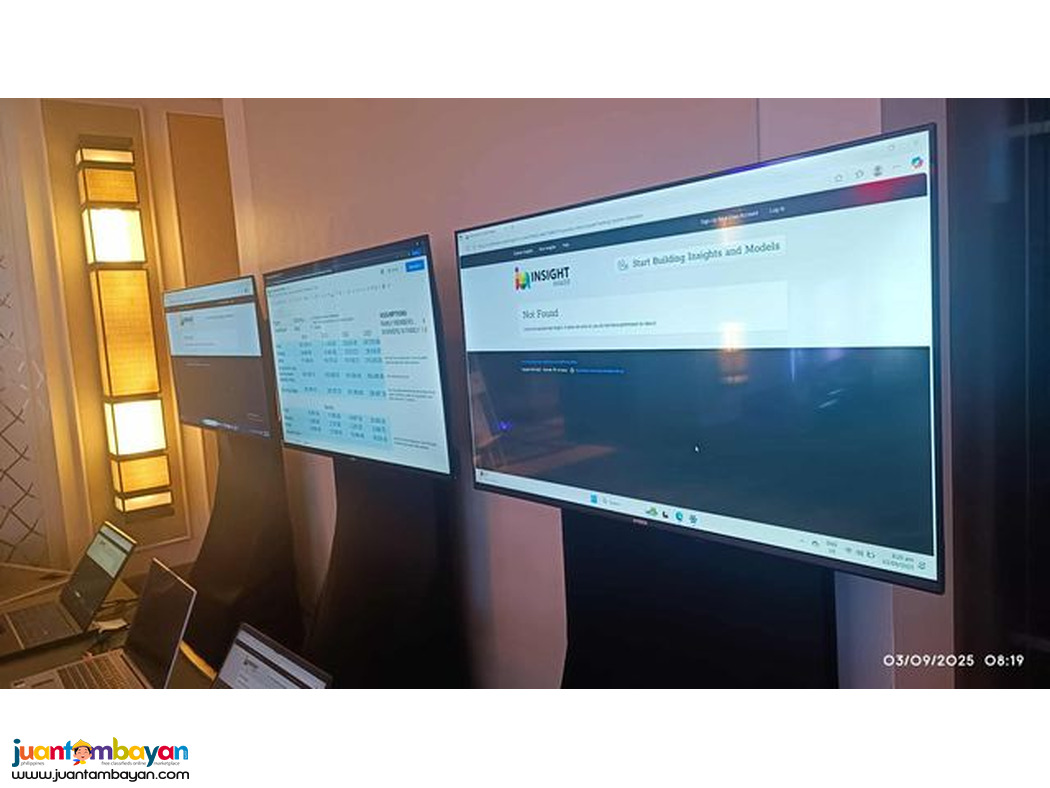 LED TV Monitor for Rental Events