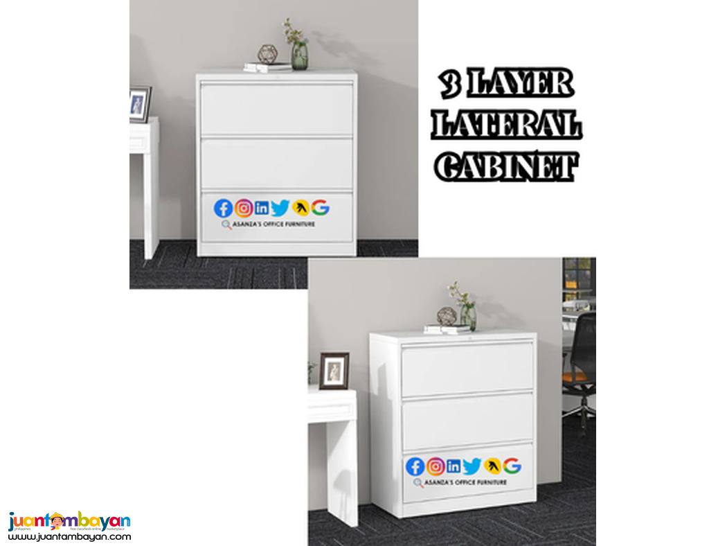 3-4 LAYER LATERAL AND VERTICAL FILING CABINET