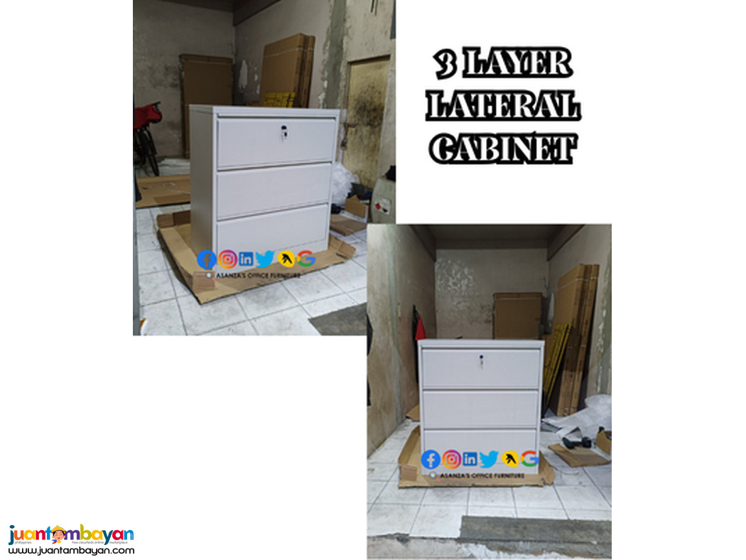 3-4 LAYER LATERAL AND VERTICAL FILING CABINET