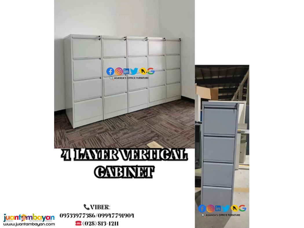 3-4 LAYER LATERAL AND VERTICAL FILING CABINET