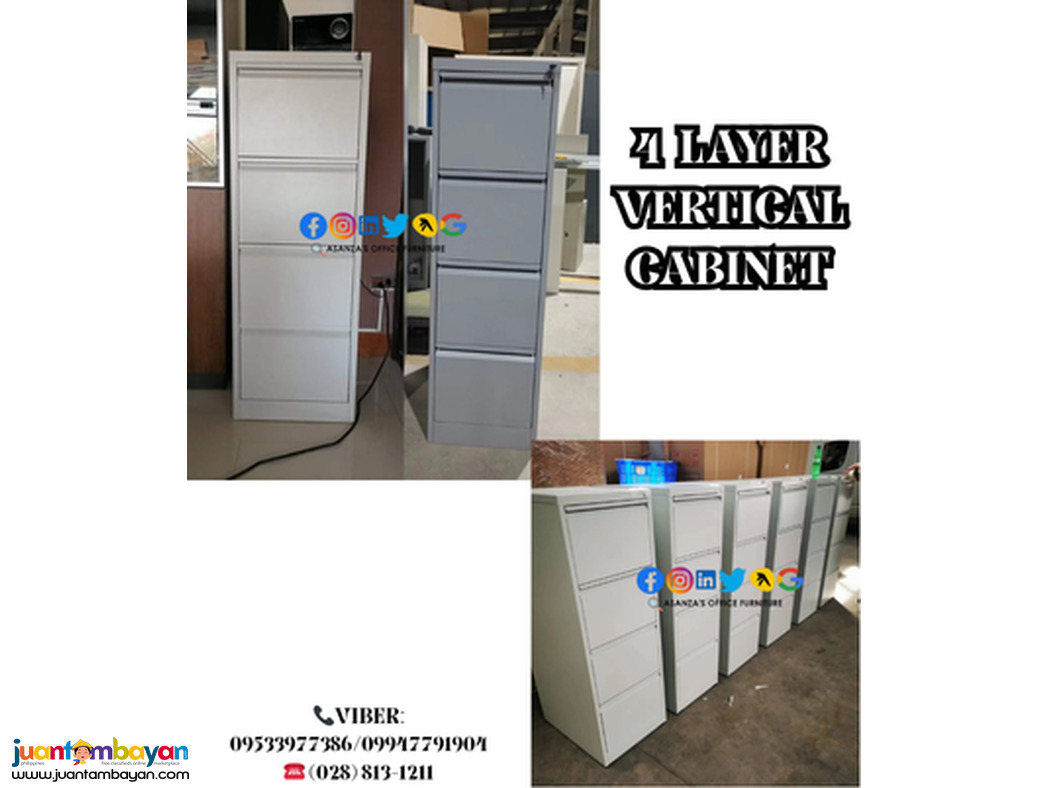 3-4 LAYER LATERAL AND VERTICAL FILING CABINET
