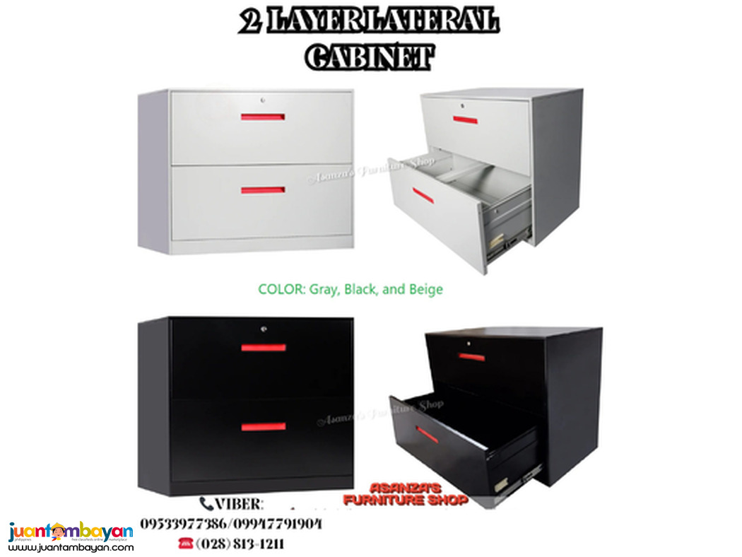 3-4 LAYER LATERAL AND VERTICAL FILING CABINET