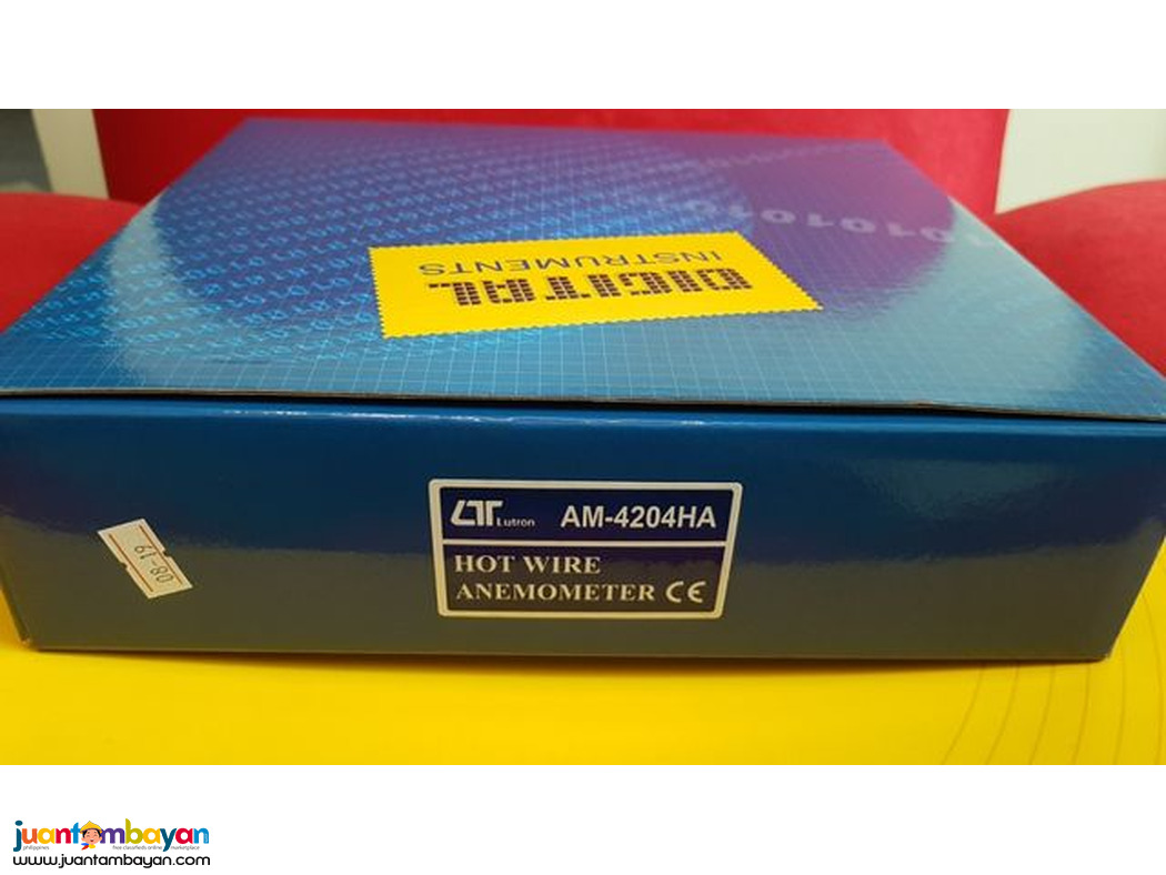 aM-4204HA Hot Wire Anemometer, ThermoAnemometer, Thermo-Anemometer