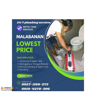 mct malabanan septic tank siphoning services