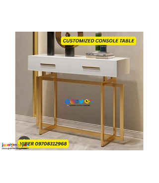 console table with drawer