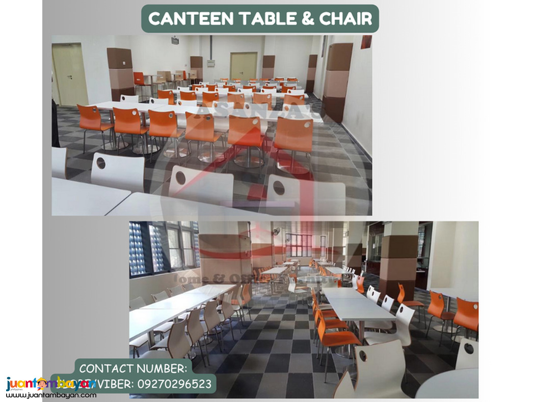 CANTEEN/PANTRY TABLE & CHAIR