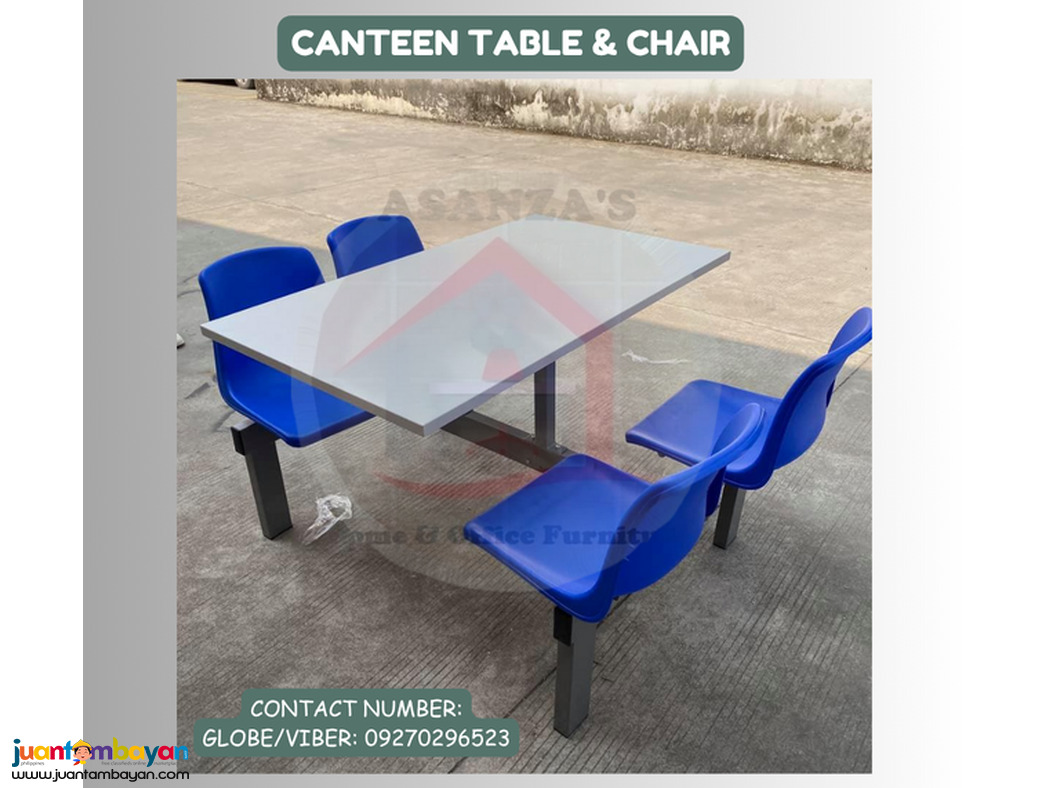CANTEEN/PANTRY TABLE & CHAIR