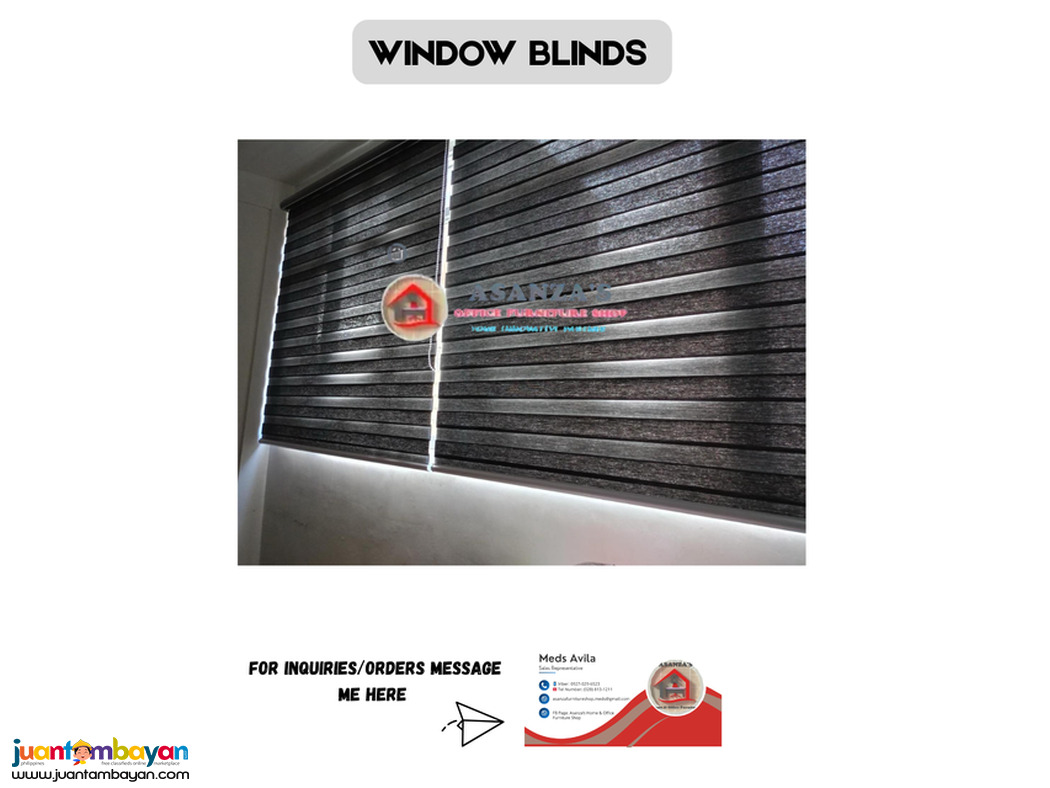 OFFICE FURNITURE| WINDOW BLINDS 