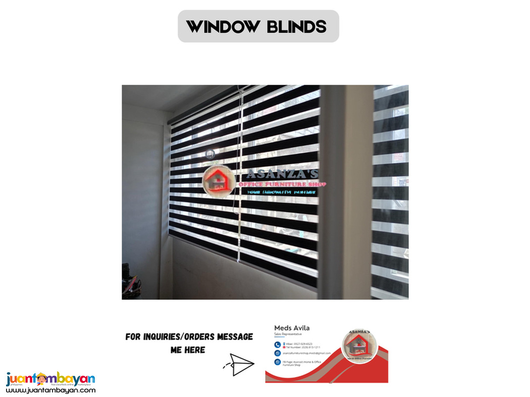 OFFICE FURNITURE| WINDOW BLINDS 