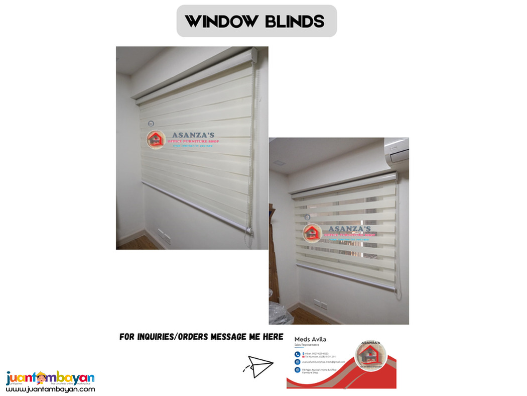 OFFICE FURNITURE| WINDOW BLINDS 