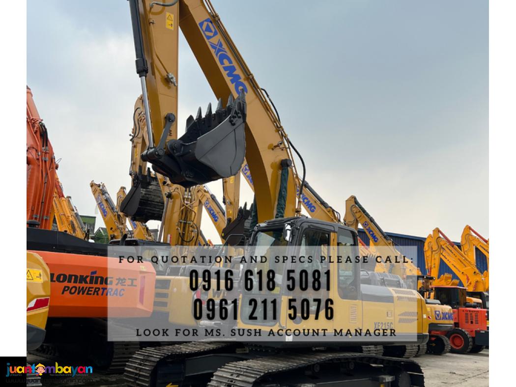 XCMG XE215C 1CBM BACKHOE EXCAVATOR ISUZU ENGINE