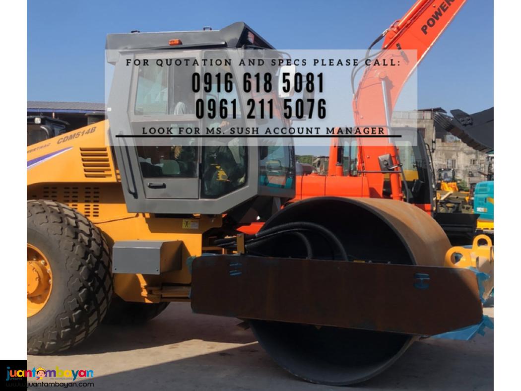 14TONS VIBRATORY ROAD ROLLER PISON LONKING CDM514B