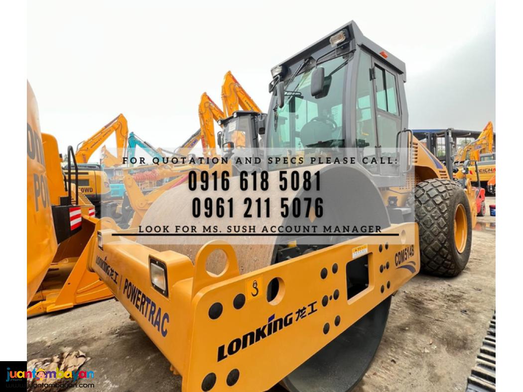 14TONS VIBRATORY ROAD ROLLER PISON LONKING CDM514B