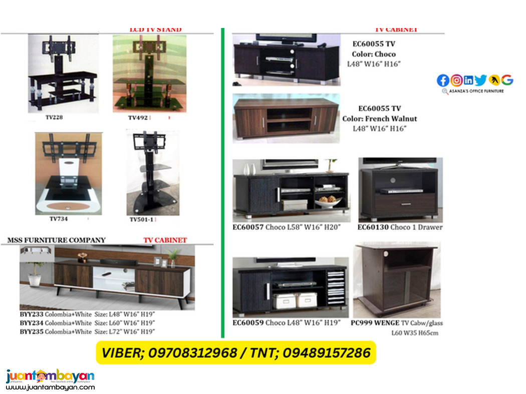 modern tv cabinet / stand