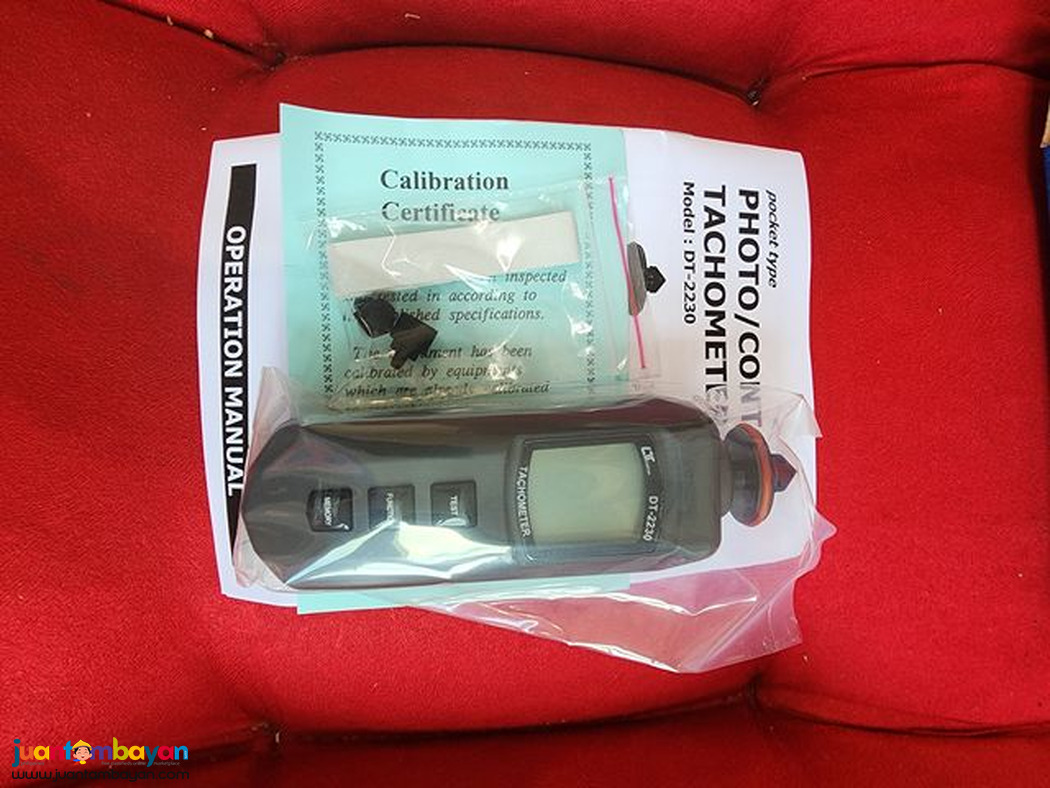 Lutron DT-2230 Photo Contact Tachometer, Photo Tachometer