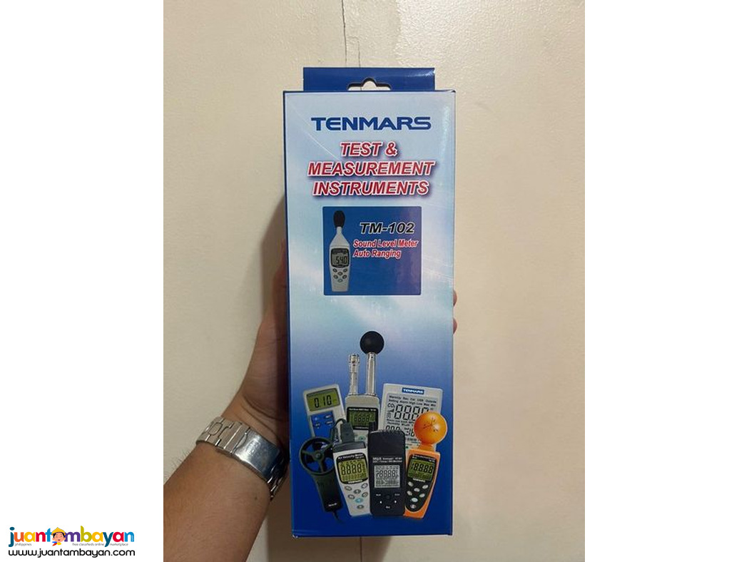 TENMARS TM-102 Sound Level Meter Auto Ranging