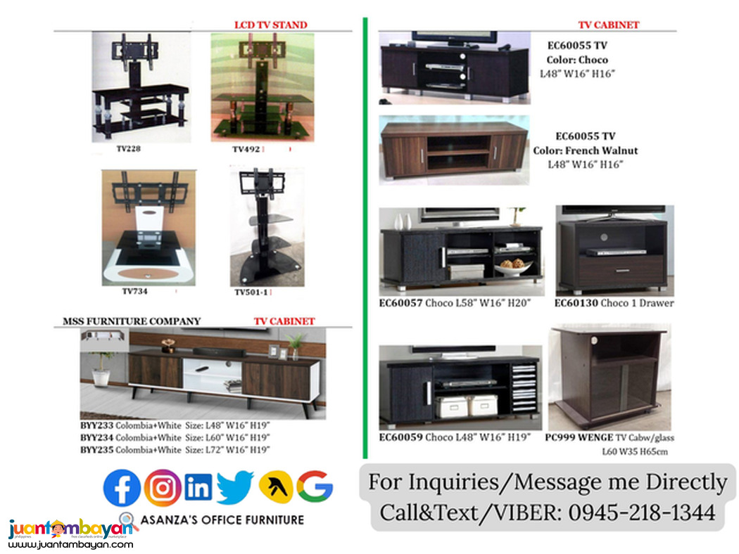 KITCHEN & TV CABINET 
