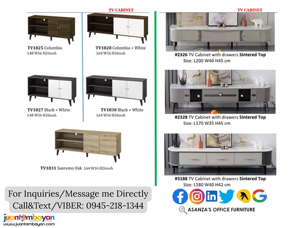 KITCHEN & TV CABINET 
