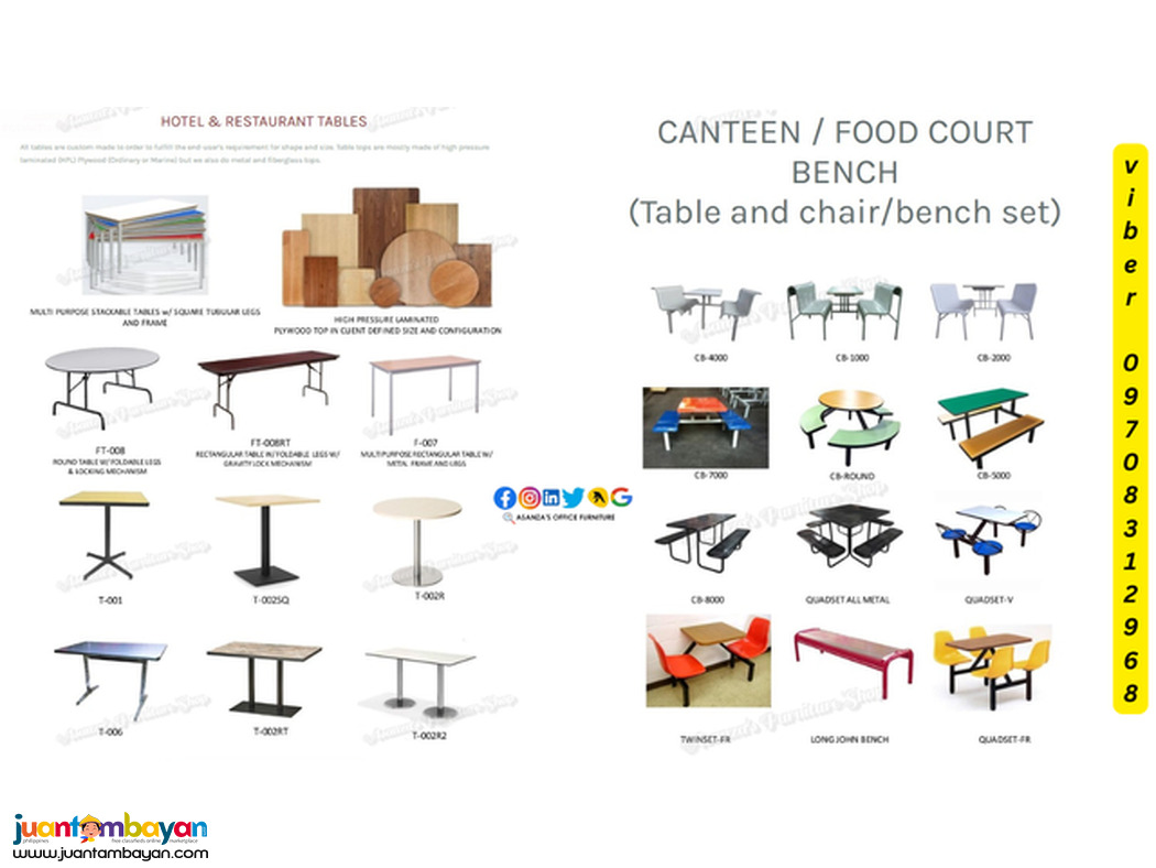 pantry table & pantry chair