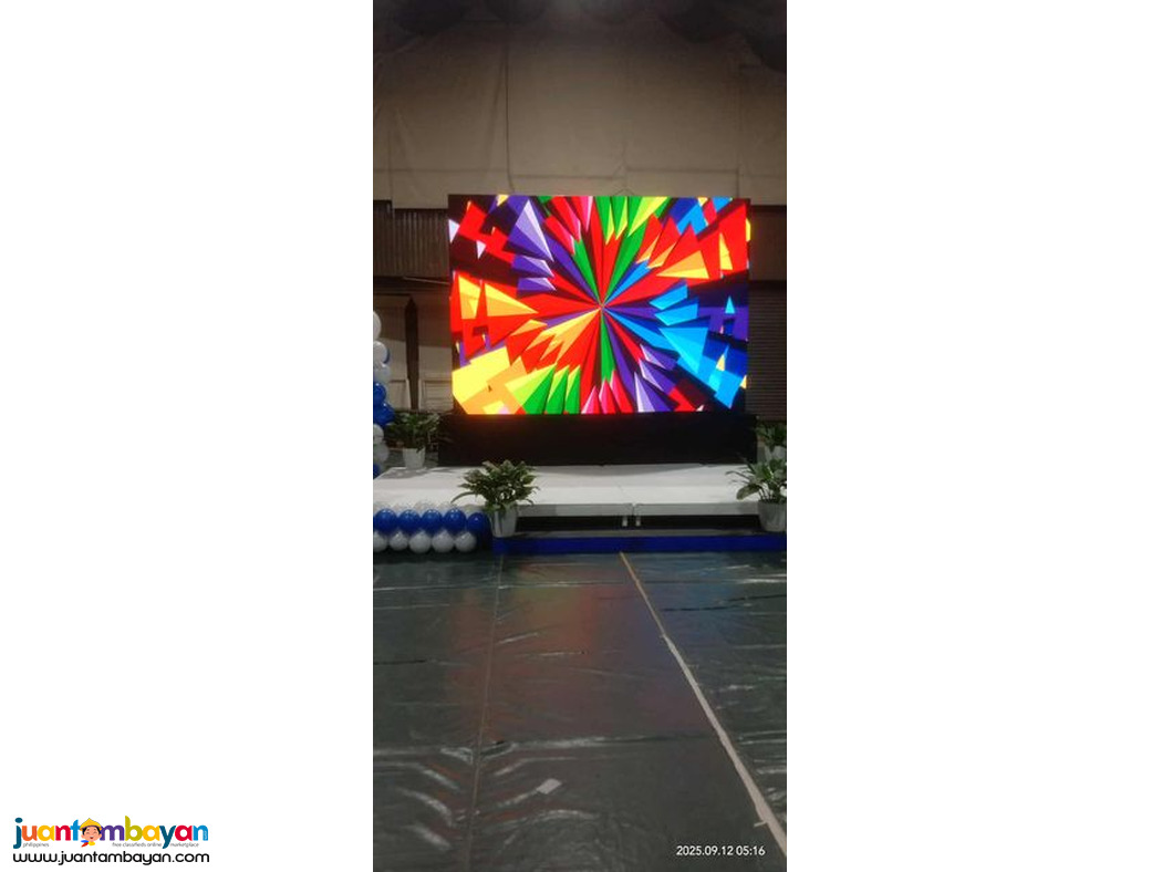 All Equipments Events Rental LED TV., LED Wall P3.9 (X12ft
