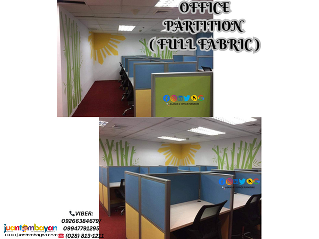 OFFICE PARTITION ( FULL FABRIC )