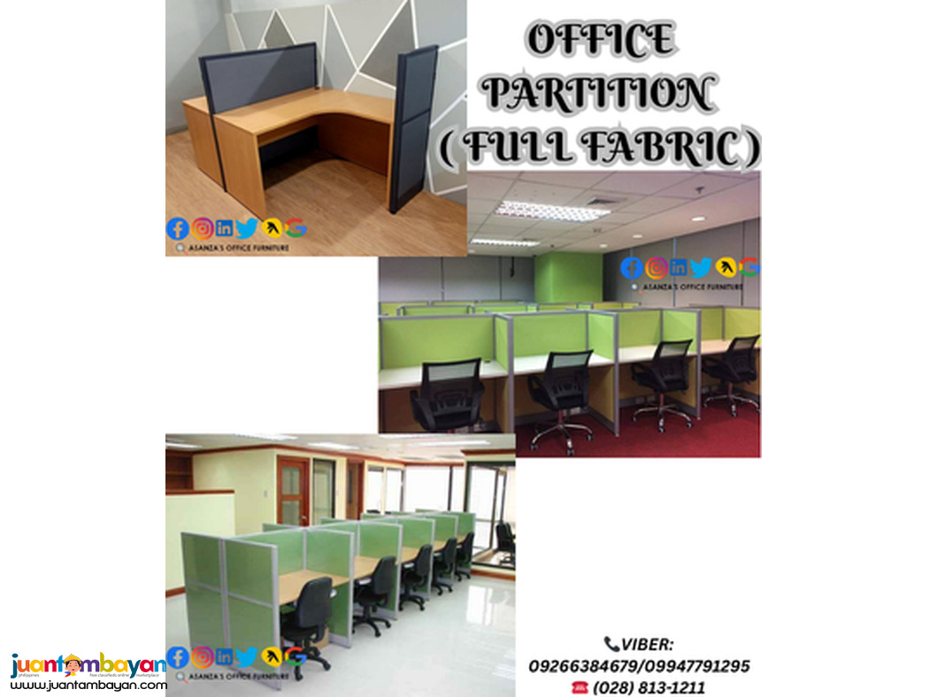 OFFICE PARTITION ( FULL FABRIC )