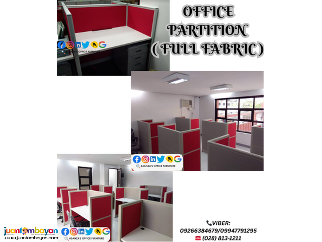 OFFICE PARTITION ( FULL FABRIC )