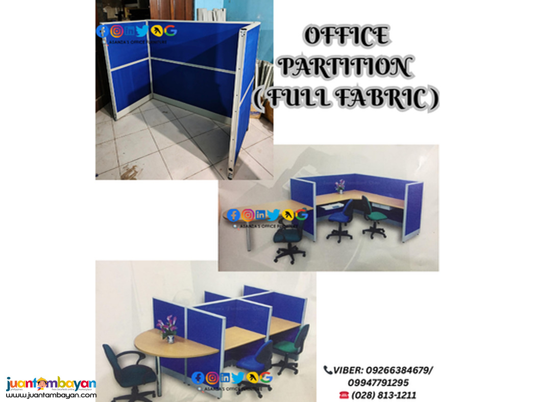 OFFICE PARTITION ( FULL FABRIC )