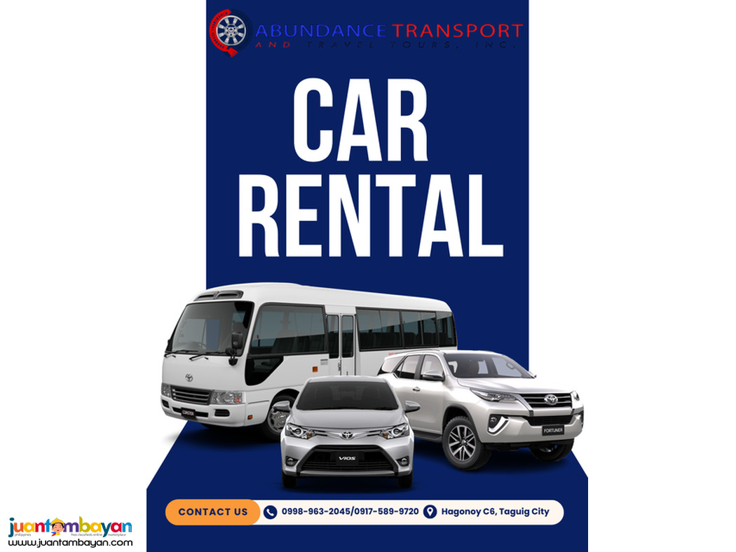 Mini bus Coaster rental 