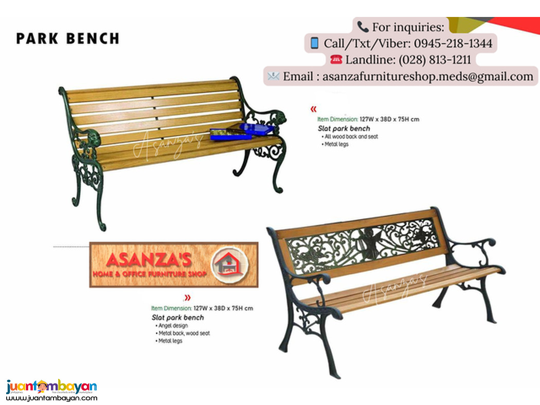 PARK BENCH CHAIR 